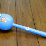 Ahşap Kedili Marakas Tekli Model 1