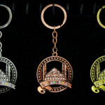 Metal Sultanahmet Anahtarlık Yuvarlak