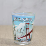 İstanbul Temalı Cam Shot Bardak