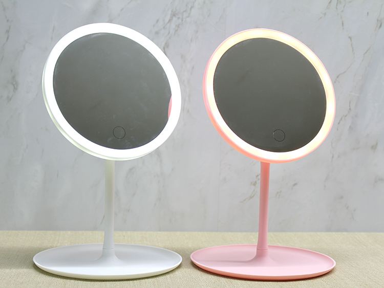 Yuvarlak Ledli Makyaj Aynası