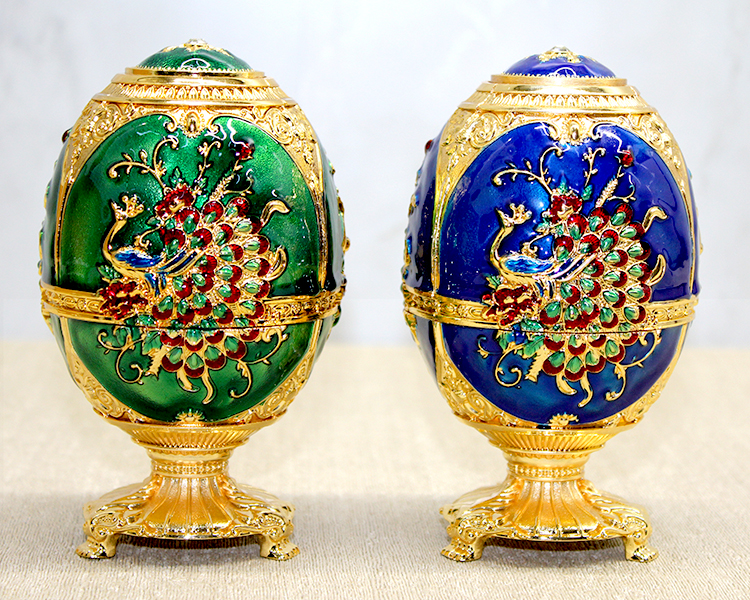 Swarovski Tavuskuşu Kürdanlık