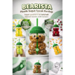 Bearista Plastik Soğuk İçecek Bardağı