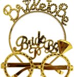 Bride To Be Taç ve Gözlük Seti - Altın Renk
