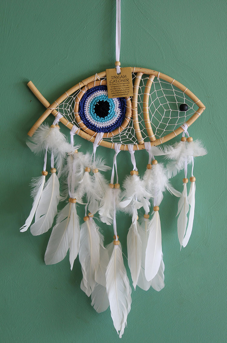 Rüya Kapanı Dream Catcher Balık Tasarımı