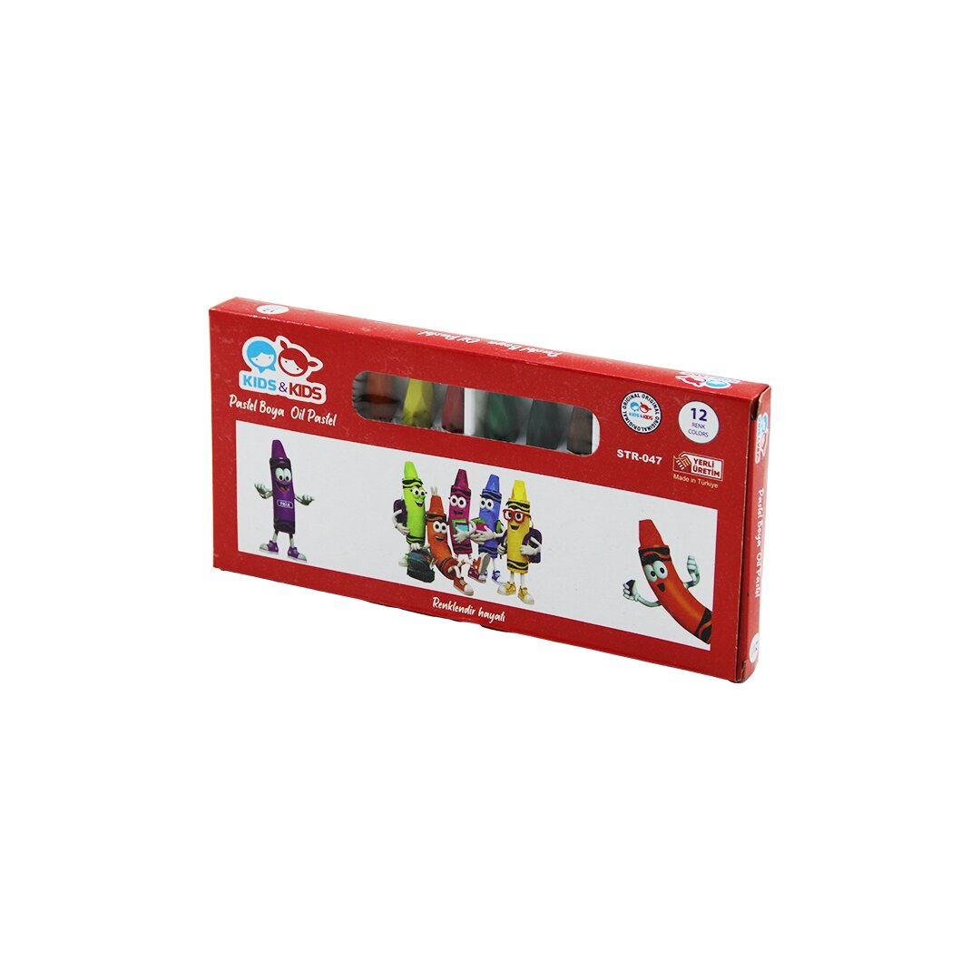 12'li Pastel Boya - 12 Renk