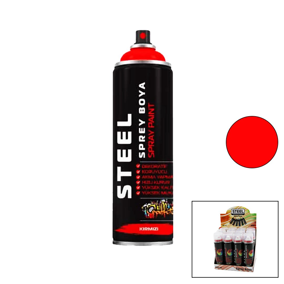 Kırmızı Sprey Boya - 200 ml